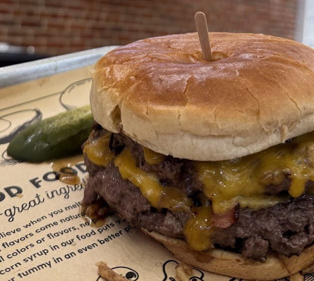 The Melt signature dishes The MeltBurgerBBQ Bacon MeltburgerMac Daddy